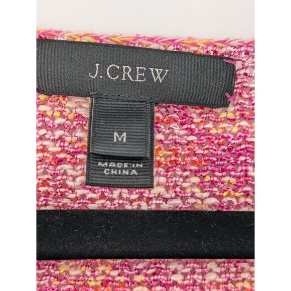 J.Crew Marled Cable Knit Sweater Women Size M Pullover Textured Soft Minimalis - Picture 9 of 10